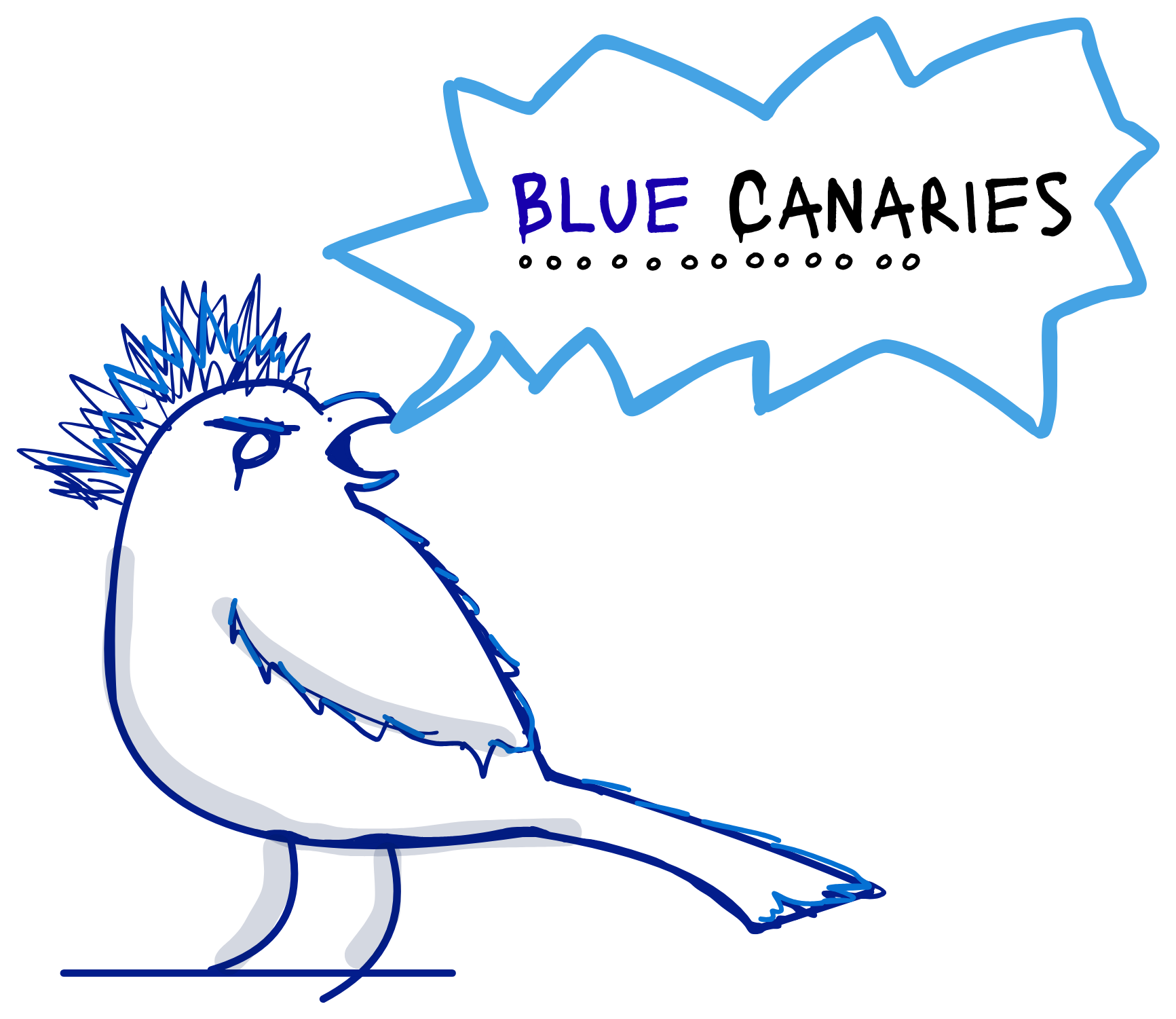 Blue Canaries